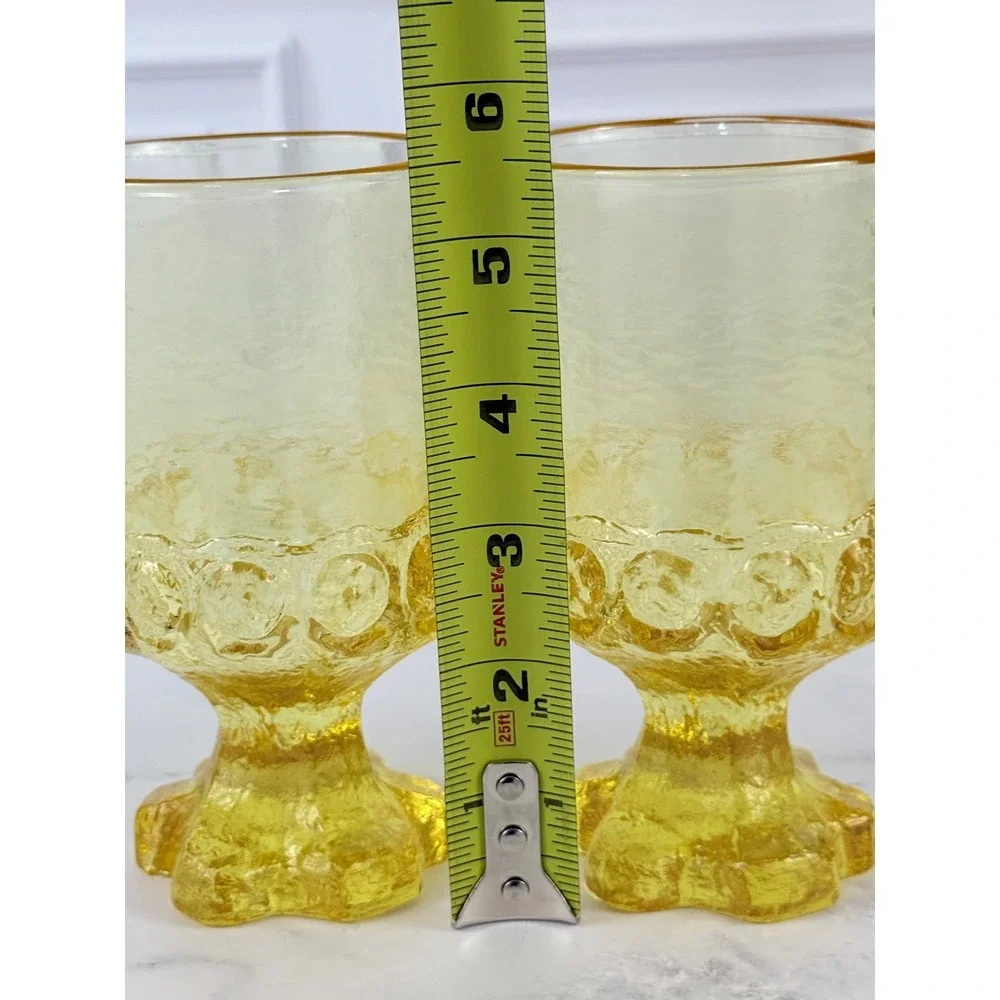 VTG PAIR (2) Franciscan Madeira Cornsilk (Yellow) 5 1/2